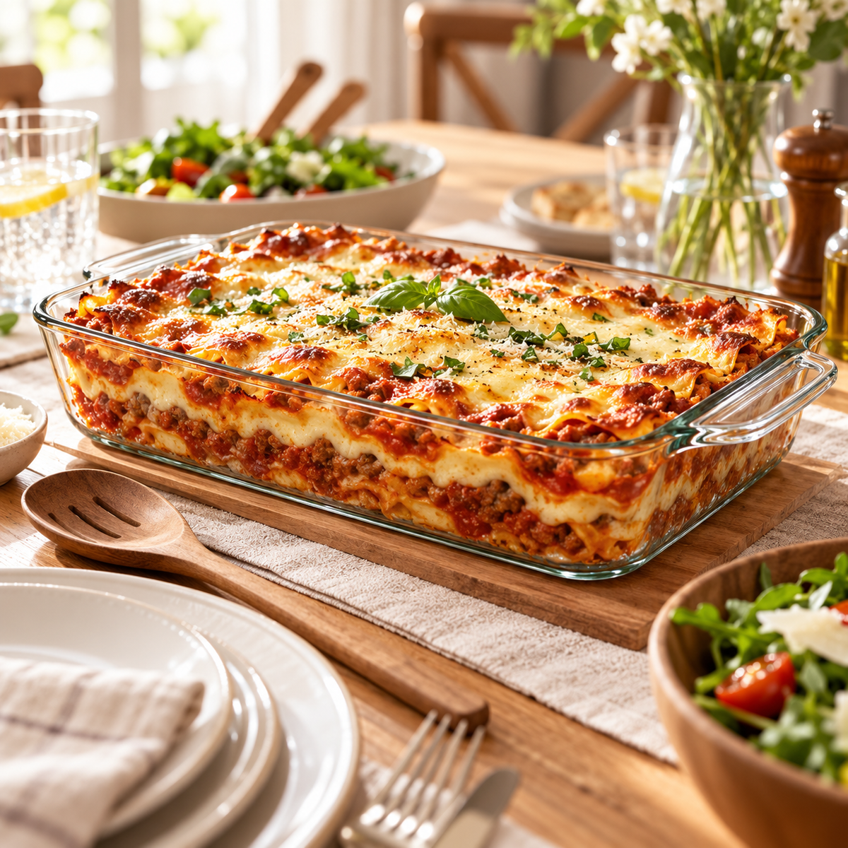 OAKSELIAHOME™ OvenFrame Rectangular Glass Baking Dish