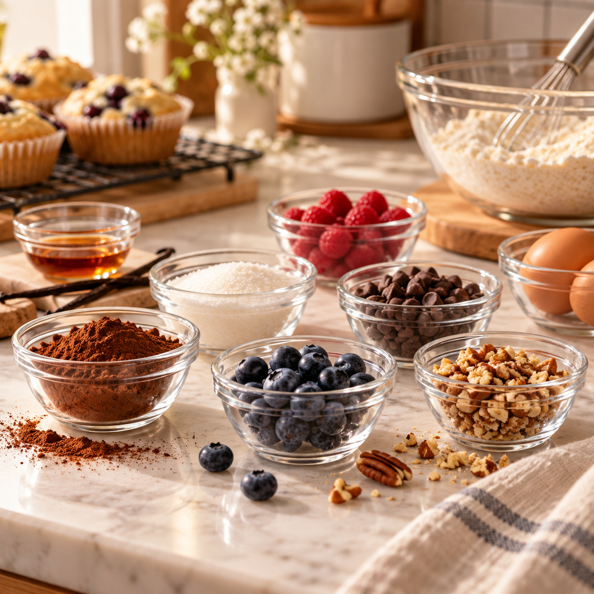 OAKSELIAHOME™ PortionArc Mini Glass Prep Bowls
